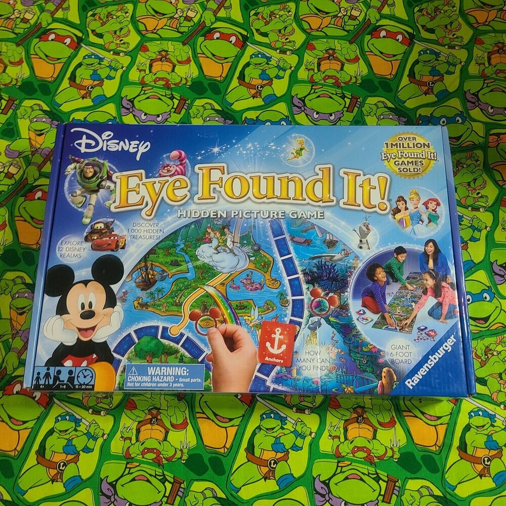 Wonderforge World of Disney Eye Found It Board Game